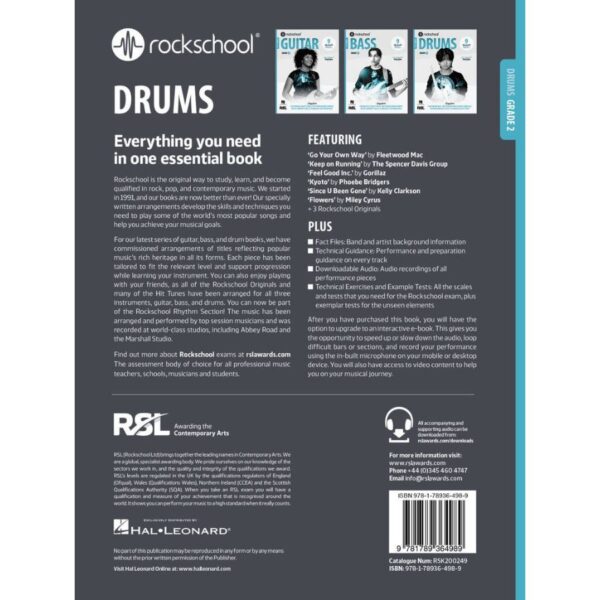 Rockschool Drums 2024, Grade 2 - Image 2