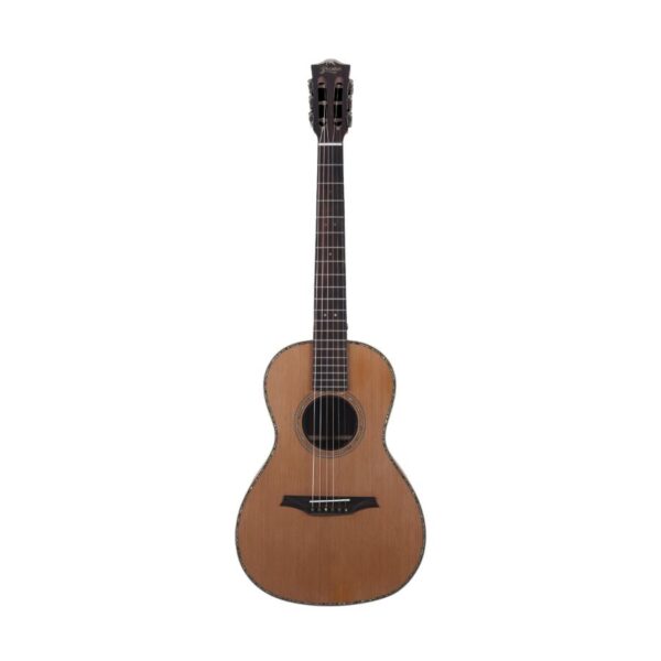 Bromo Rocky Mountain BAR6E Electro Acoustic Guitar with Bag, Parlour, All Solid