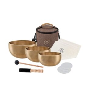 Meinl Sonic Energy SB-Y1 Yoga Nidra Singing Bowl Set, 3-Piece