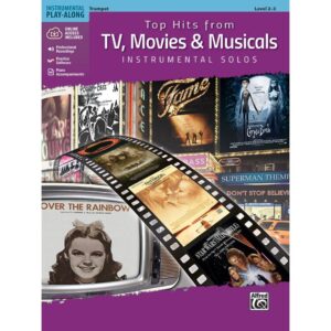 Top Hits from TV, Movies & Musicals, Trumpet Solo Play-Along