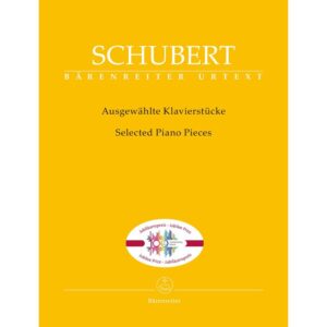 Schubert, Selected Piano Pieces (Barenreiter Urtext, Jubilee Edition)