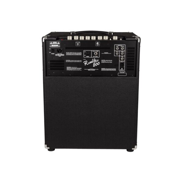Fender Rumble 200 V3 Bass Combo Amplifier, 15" Speaker - Image 2