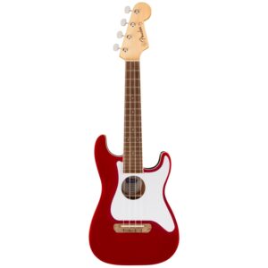 Fender Fullerton Strat Ukulele, Candy Apple Red