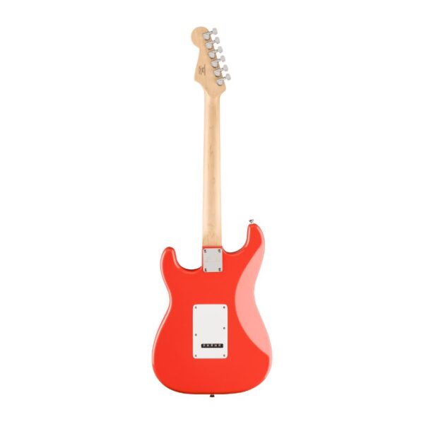 FSR Squier Sonic Stratocaster, Maple Fingerboard, White Pickguard, Fiesta Red - Image 2