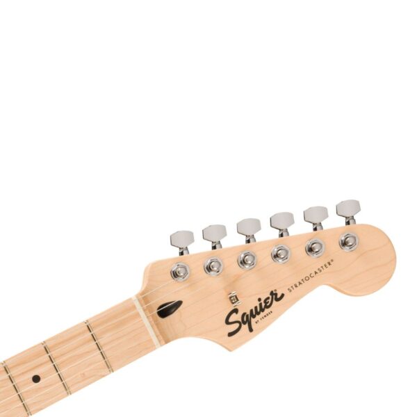 FSR Squier Sonic Stratocaster, Maple Fingerboard, White Pickguard, Fiesta Red - Image 5
