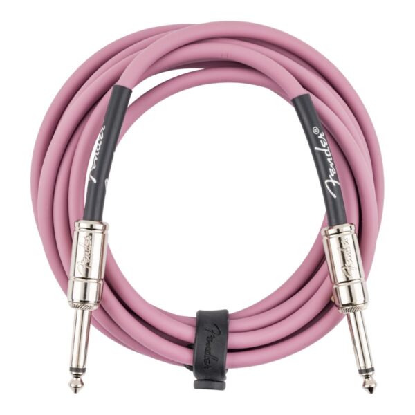 Fender Contour 10ft Instrument Cable, Burgany Mist