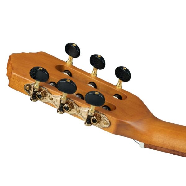 Ortega RCE23RO Thermo Series Nylon String Guitar, Satin Dark Brown, with Gig Bag - Image 5