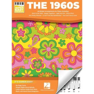The 1960s - Super Easy Songbook (Vocal/Piano)