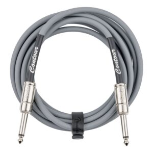 Fender Contour 10ft Instrument Cable, Inca Silver