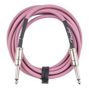 Fender Contour 10ft Instrument Cable, Burgany Mist