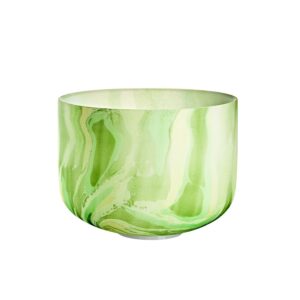 Meinl Sonic Energy MCSB10F Marble Crystal Singing Bowl - 10"/25cm, F4, Heart Chakra