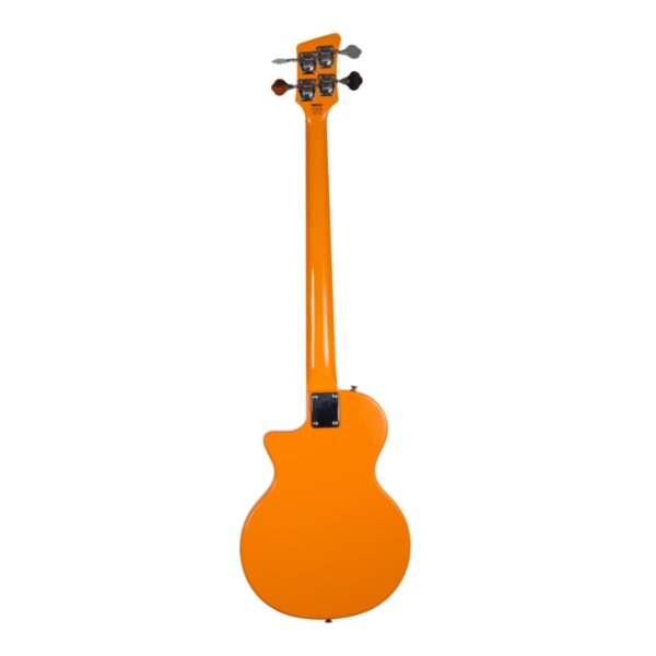 Orange O Bass 4-String Electric Bass Guitar, Orange, with Bag - Image 2