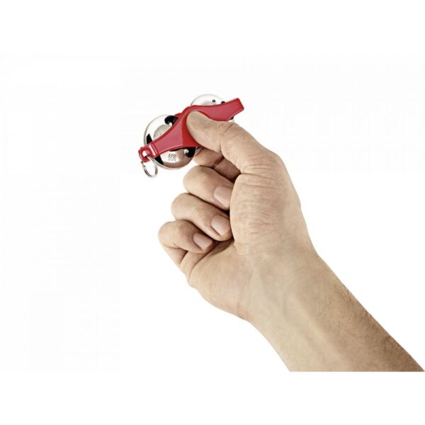 Meinl KRT-R Keyring Tambourine, Red - Image 2