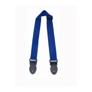Leathergraft Webbing Guitar Strap, Blue