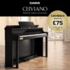 Casio Celviano AP-750 Digital Piano, Black - Image 2