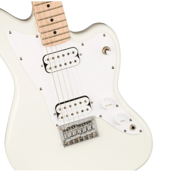 Squier Mini Jazzmaster Maple Fingerboard Olympic White - Image 3