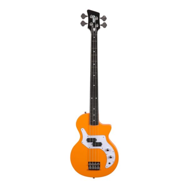 Orange O Bass 4-String Electric Bass Guitar, Orange, with Bag
