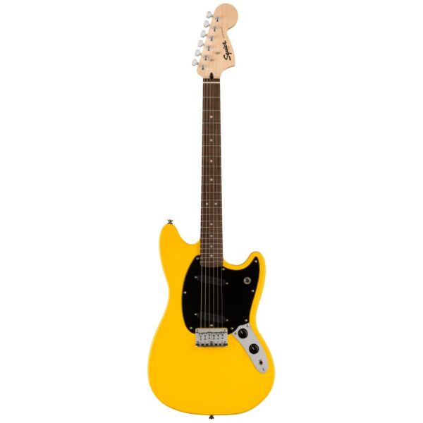 Squier Sonic FSR Mustang Electric Guitar, Graffiti Yellow