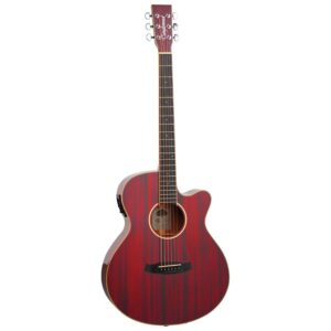 Tanglewood Winterleaf TW4CER Electro Acoustic Guitar, Super Folk, All-Mahogany