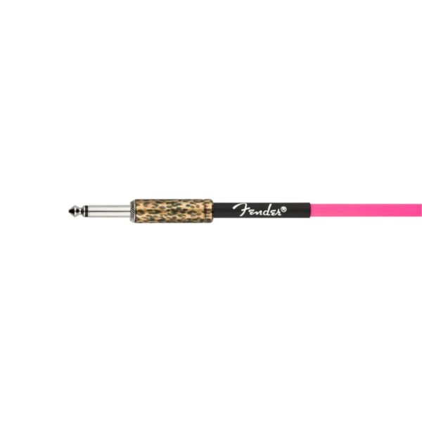 Fender Joe Strummer Cable, 13ft/4m, Pink Leopard - Image 3