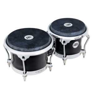 Meinl FFBR400BK Fibrecraft Fibreglass Bongos, Black