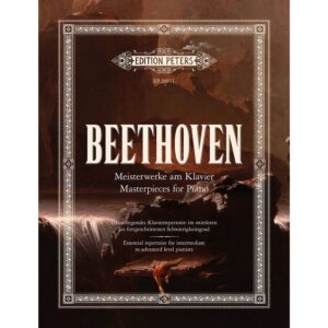 Beethoven: Masterpieces for Piano (Peters Ed)