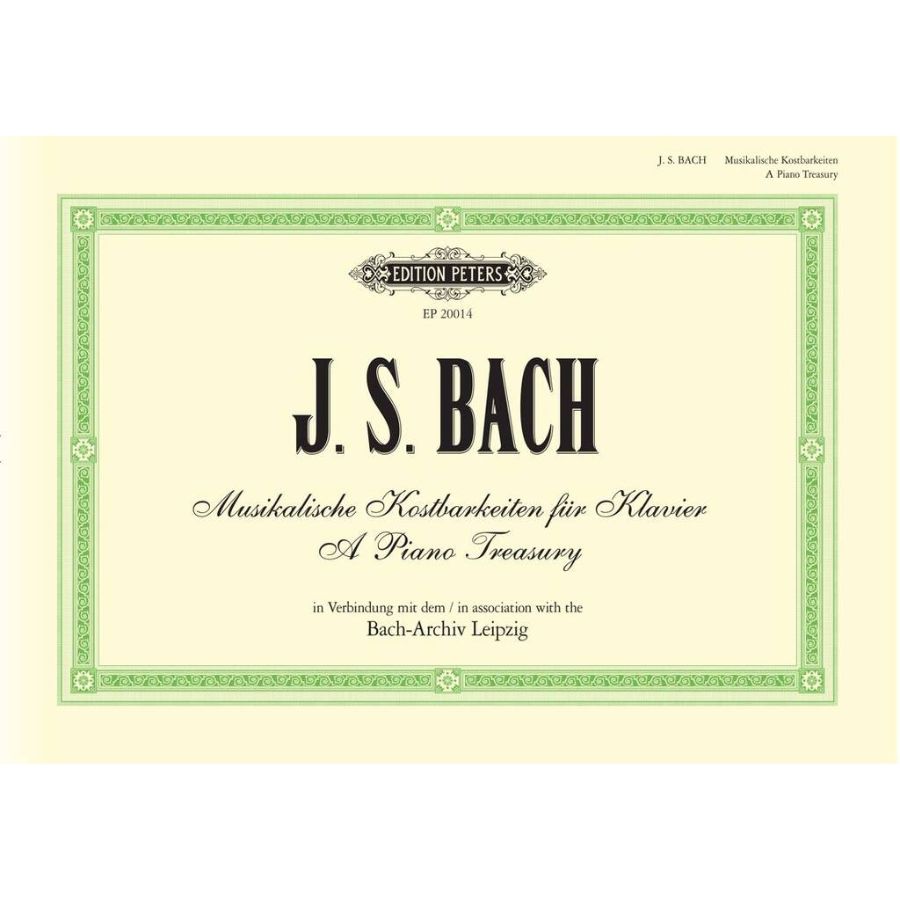 J. S. Bach: A Piano Treasury