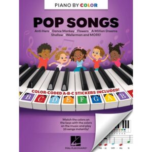 Piano By Colour - Pop Songs
