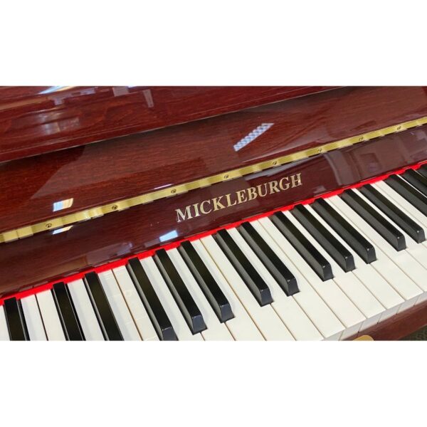 Mickleburgh UP-108 D1 Upright Piano, polished mahogany, c.2009 - Image 2