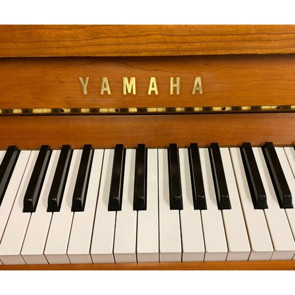 Second Hand Yamaha U1N Upright Piano, Sating Cherry Finish, c.1997 - Image 2