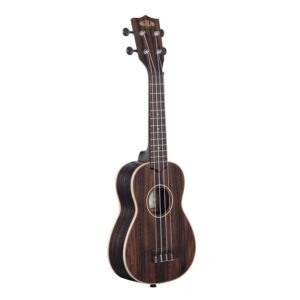 Kala Striped Ebony Soprano Ukulele
