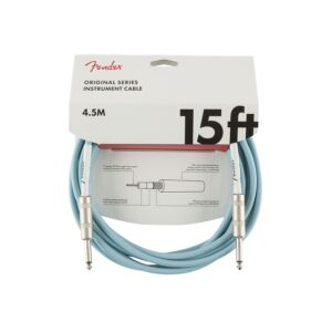 Fender Original 15ft, Daphne Blue straight/straight Instrument Cable