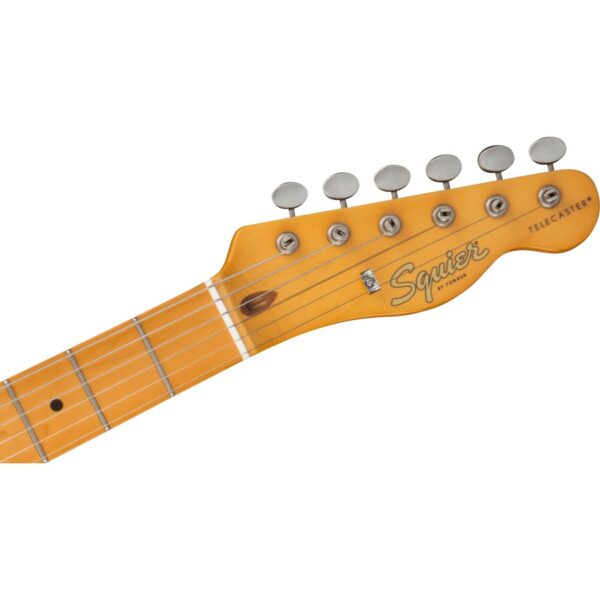 Squier 40th Anniversary Telecaster®, Vintage Edition, Maple Fingerboard, Black Anodized Pickguard, Satin Dakota Red - Image 7