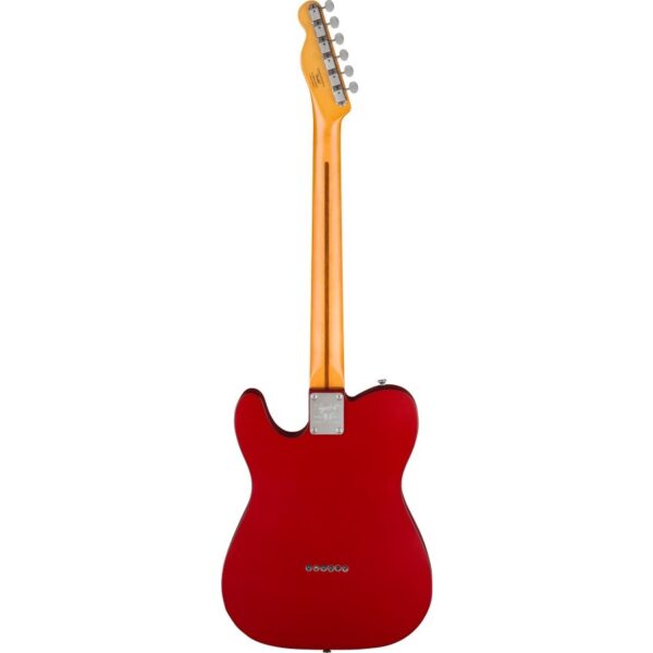 Squier 40th Anniversary Telecaster®, Vintage Edition, Maple Fingerboard, Black Anodized Pickguard, Satin Dakota Red - Image 2