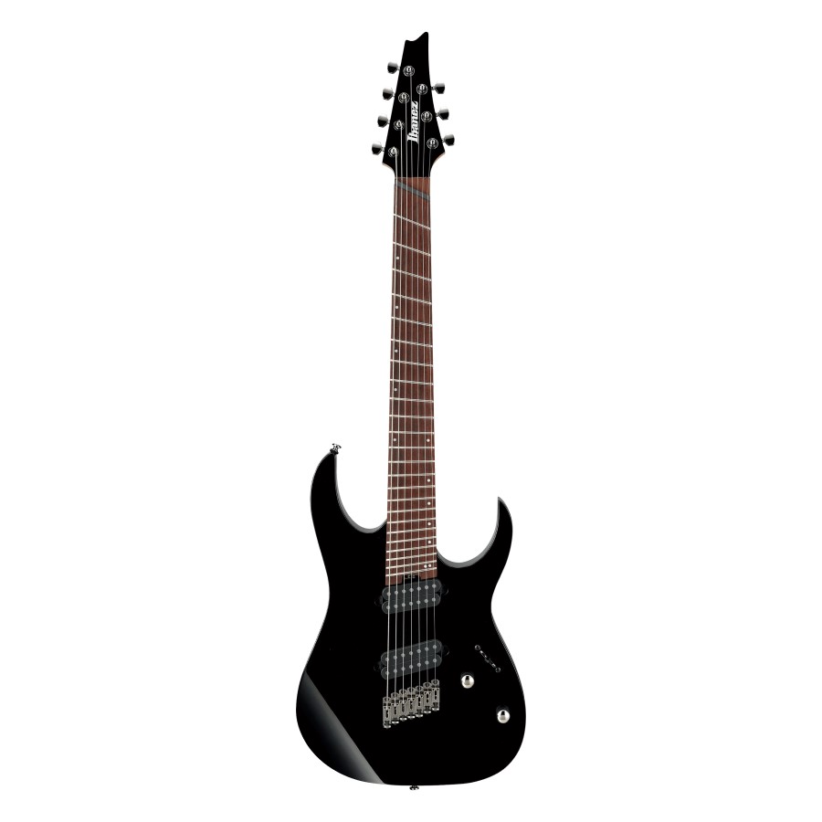 Ibanez RGMS7-BK Black Electric Guitar
