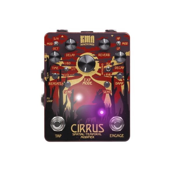 KMA Machines CIRRUS Delay/Reverb Pedal