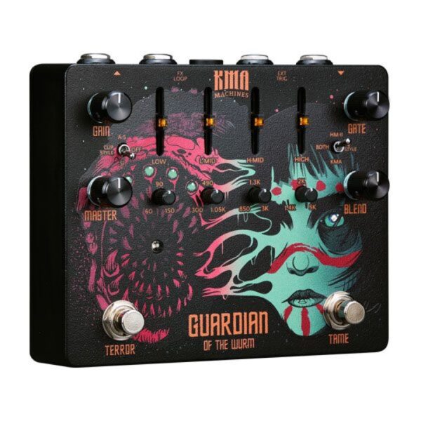 KMA Machines GUARDIAN of the WURM Distortion Pedal - Image 3