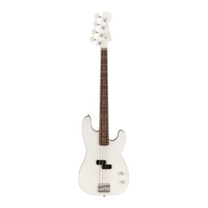 Fender Aerodyne Special Precision Bass, Rosewood, Bright White (Ex-Display)