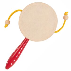 PP World 'Early Years' PP8008 Monkey Drum, Red
