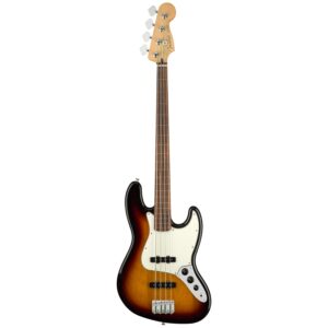 Fender Player Jazz Bass, Fretless, 3-Colour Sunburst
