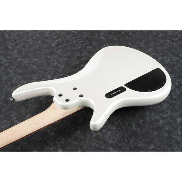 Ibanez SRMD200D-PW Bass Guitar, Powder White - Image 4