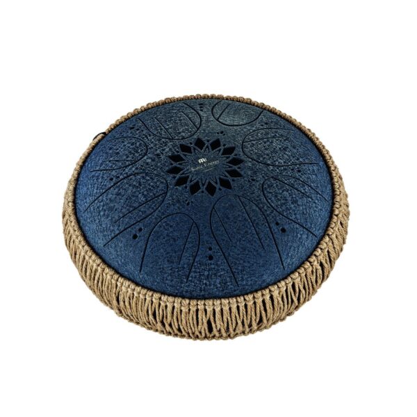 Meinl Sonic Energy MOSTD2NB Octave Steel Tongue Drum, Navy Blue, C Minor