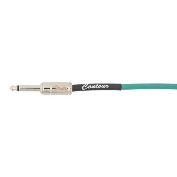 Fender Contour 30ft Coiled Cable, Sherwood Green - Image 2