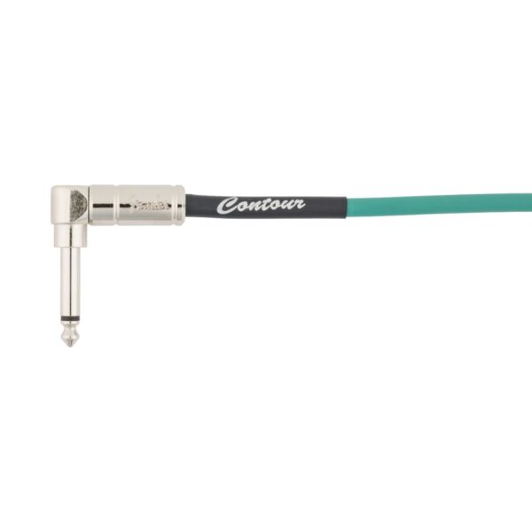 Fender Contour 30ft Coiled Cable, Sherwood Green - Image 3