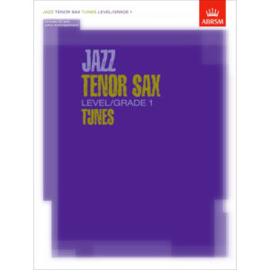 Jazz Tenor Sax Level/Grade 1 Tunes (Part/Score/CD)