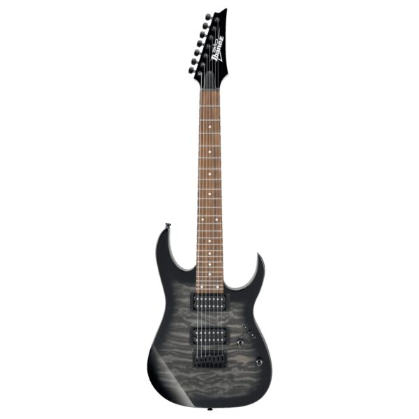 Ibanez GRG7221QA-TKS Transparent Black Sunburst Electric Guitar