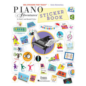 Piano Adventures Sticker Book