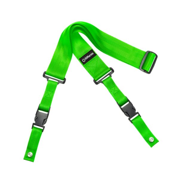 DiMarzio Quick Release 2" Neon Green Guitar Strap