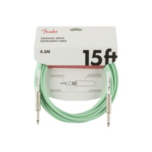 Fender Original 15ft, Surf Green straight/straight Instrument Cable