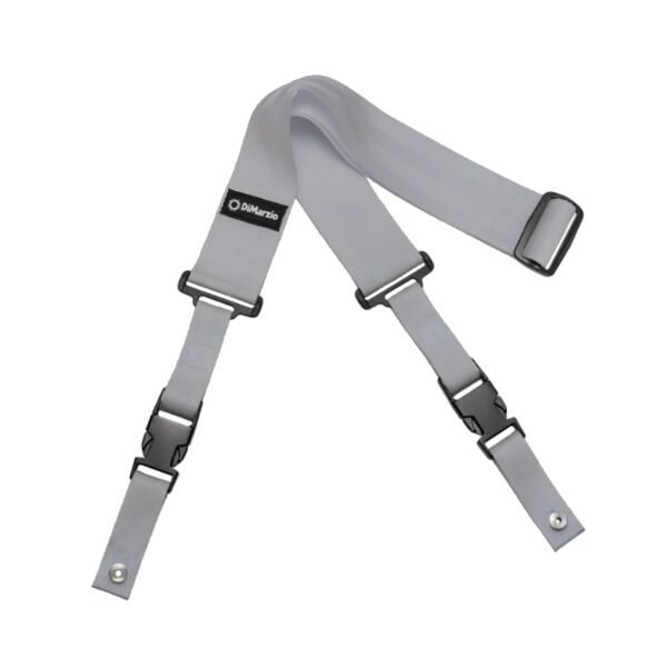 DiMarzio Quick Release 2" Grey Guitar Strap
